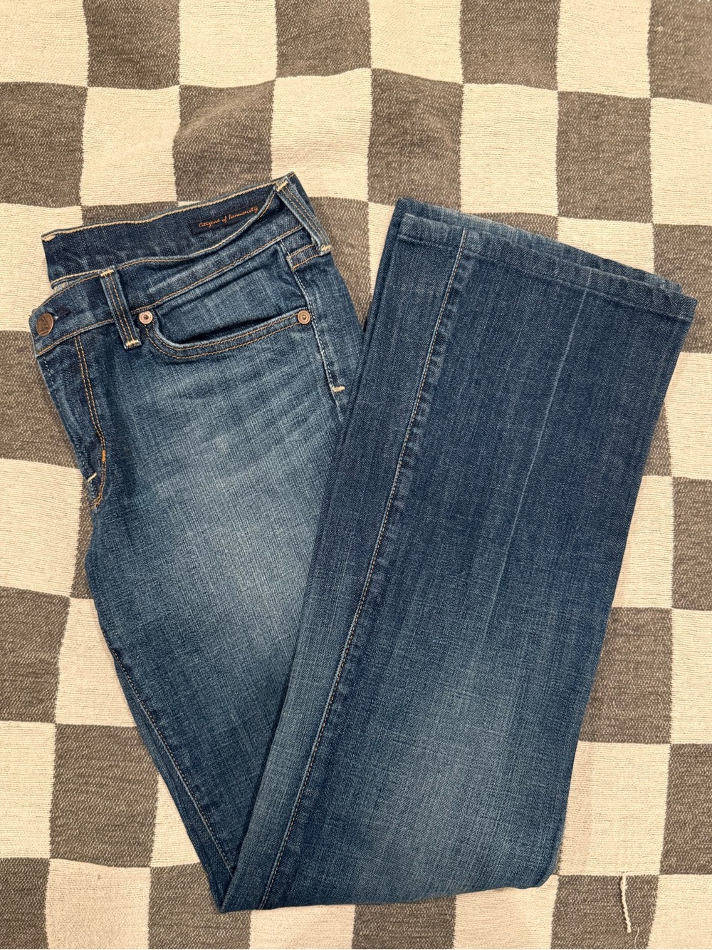 Citizens Of Humanity Boot-Cut Jeans in Blue Wash